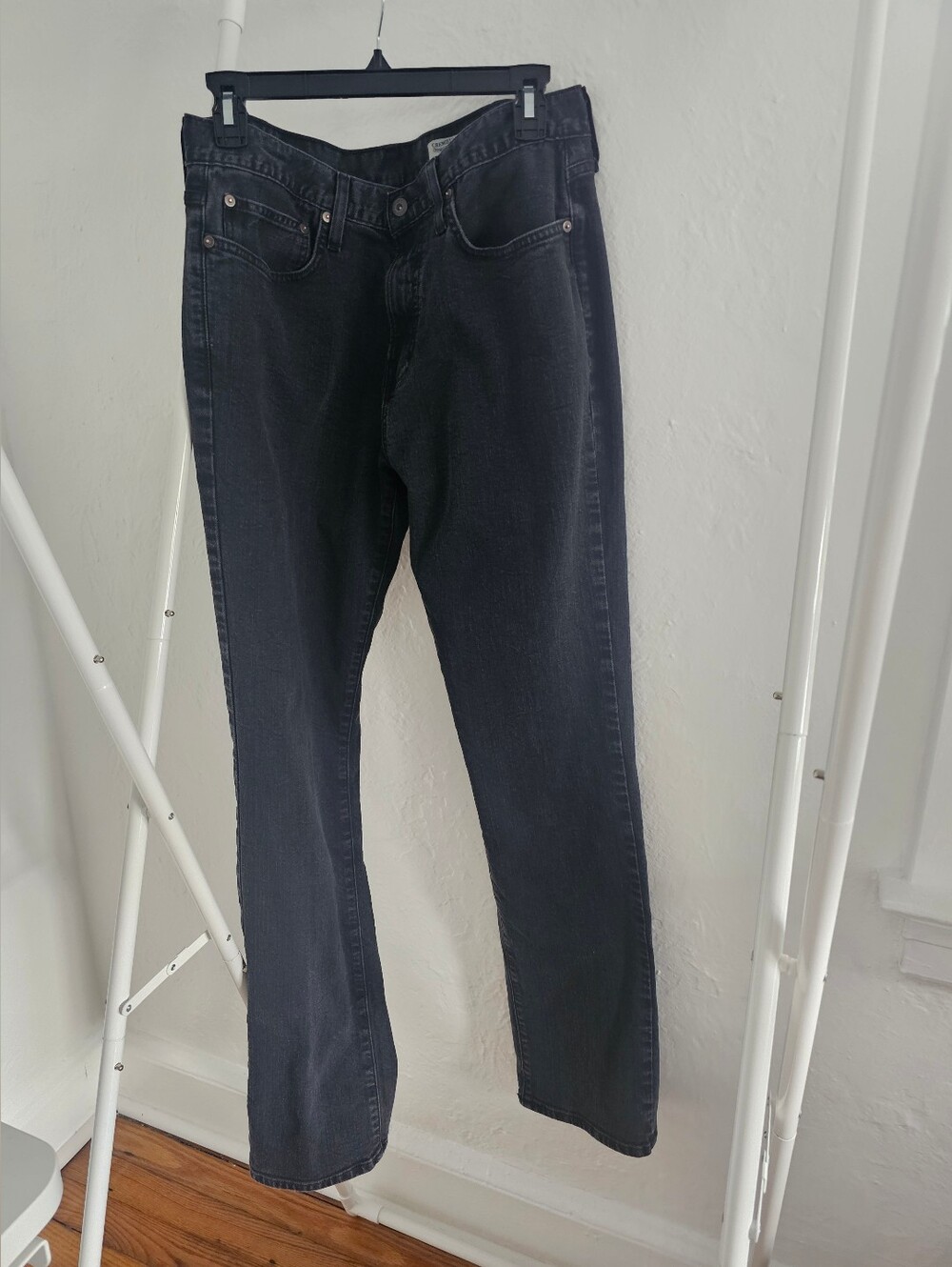 Men's Cremieux Men Black Straight-Leg Jeans